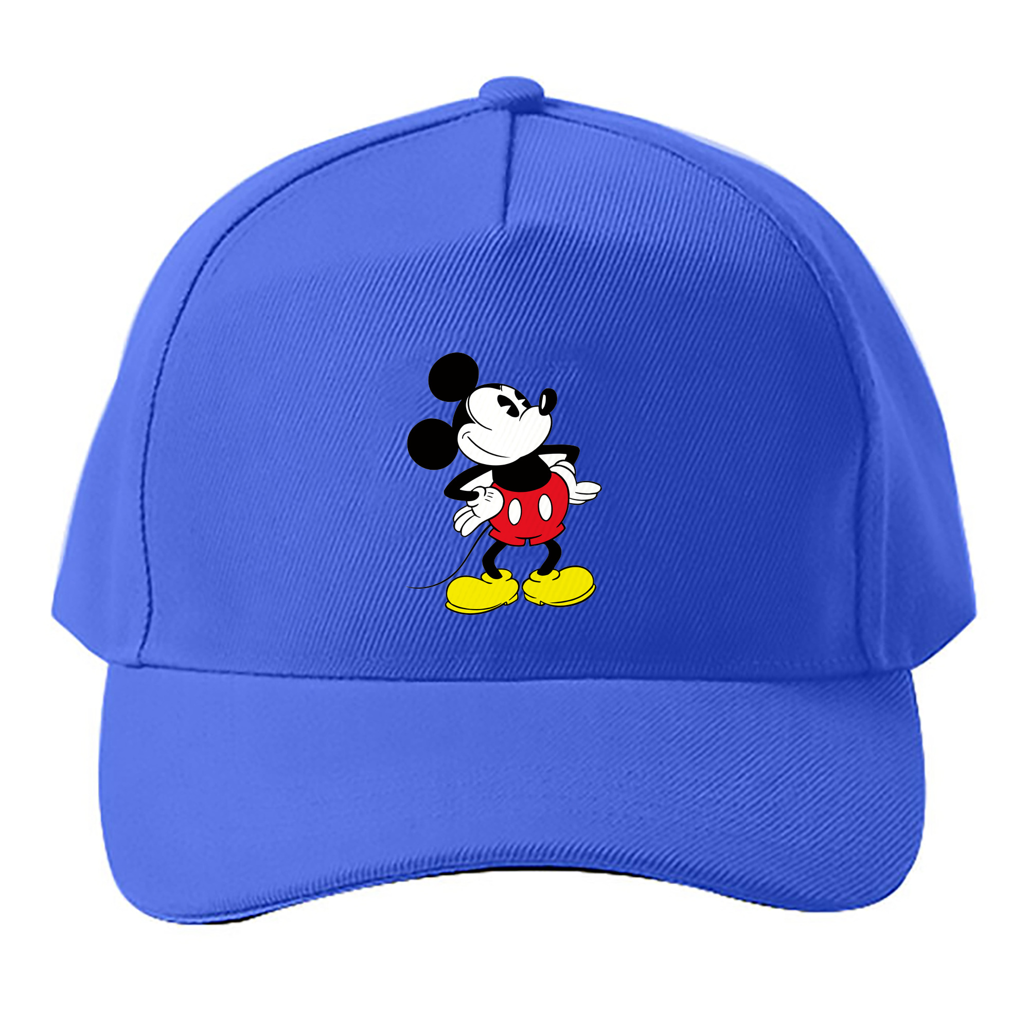 （画像用） ミッキーマウス Mickey Mouse ベースボールキャップ 綿100％ 男女兼用 帽子 スポーツ
